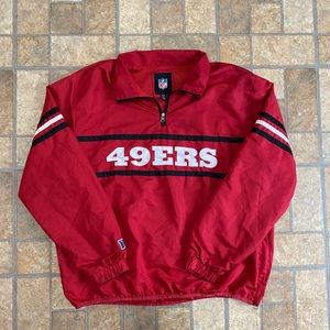 Vintage 49ers wind breaker